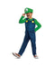 Super Mario Bros. Luigi Costume for Kids, by Disguise, Includes Detailed Dungaree Style Jumpsuit with Character Hat and Mustache