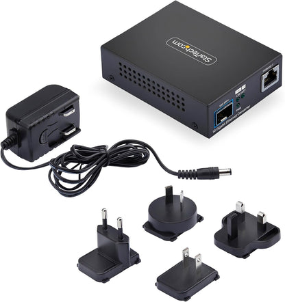 Startech.Com - Fibre Media Converter - 10Gbe - Over Fibre Optic - 10Gbase-X, 10Gbase-T, 10Gbase-Lr, 10Gbase-Sr - Sfp+ /