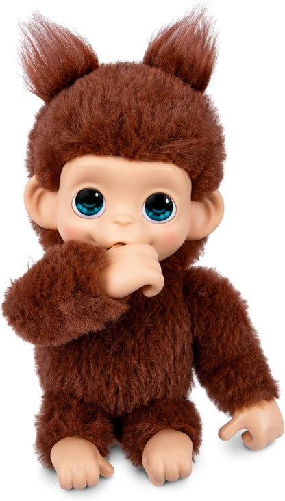 Spectron - Little Live Pets My Baby Mini Monkey Brown - Interactieve Knuffel
