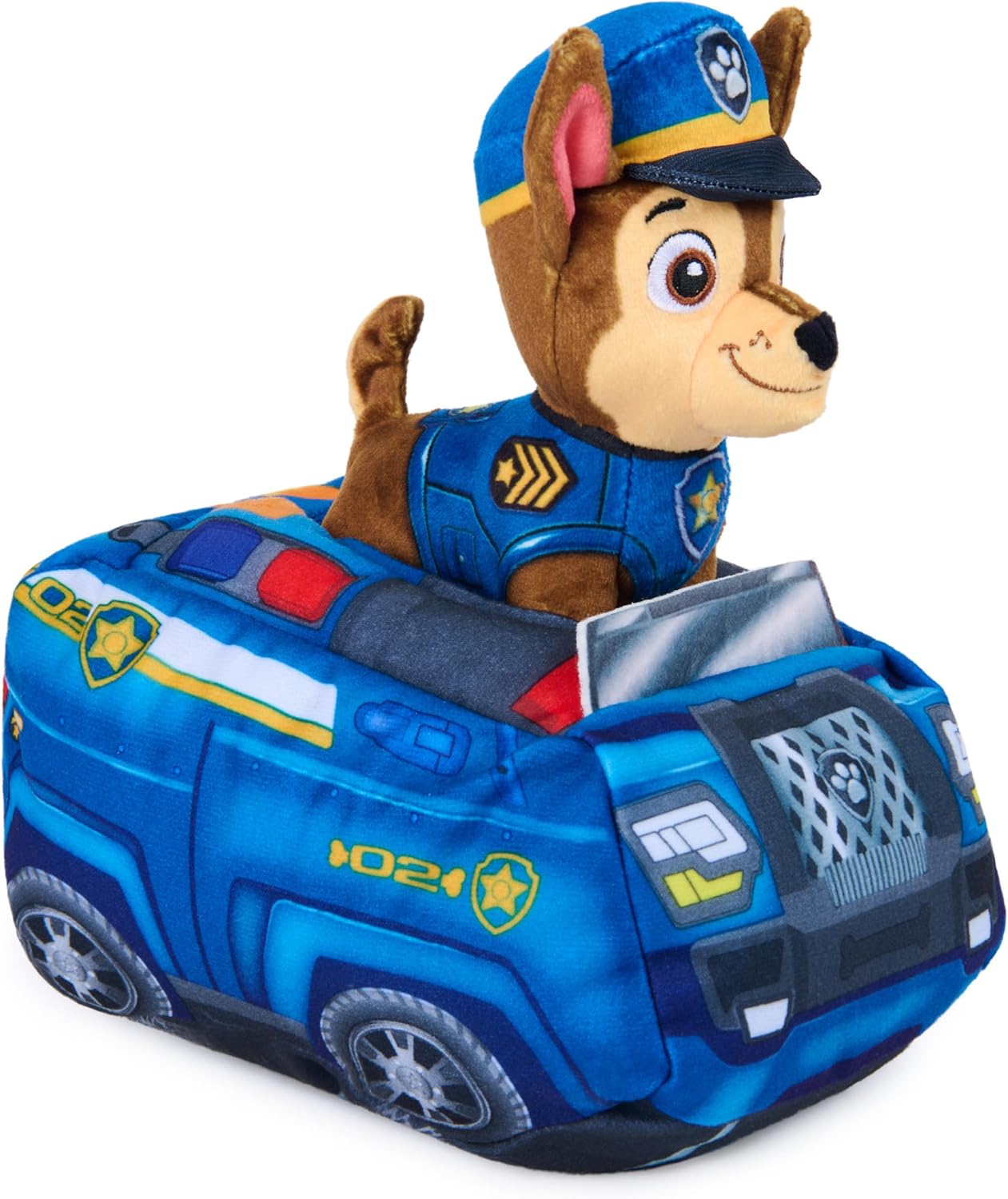 Paw Patrol - 2-In-1 Vehicle Plush W/Chase 15 Cm (6075428)