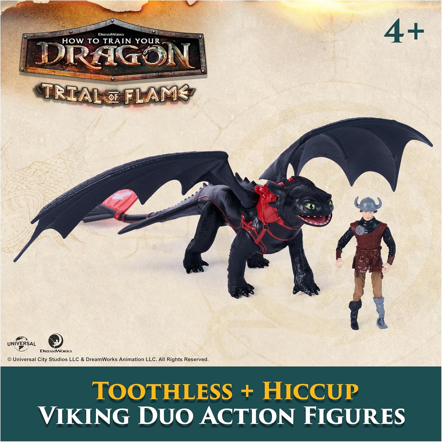 Dragons - Viking & Dragon-Toothless & Hiccup (6075557)