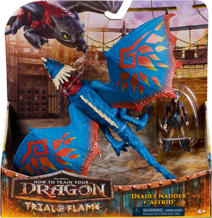 Dragons - Vikingc & Dragon-Deadly Nadder & Astrid (6075558)