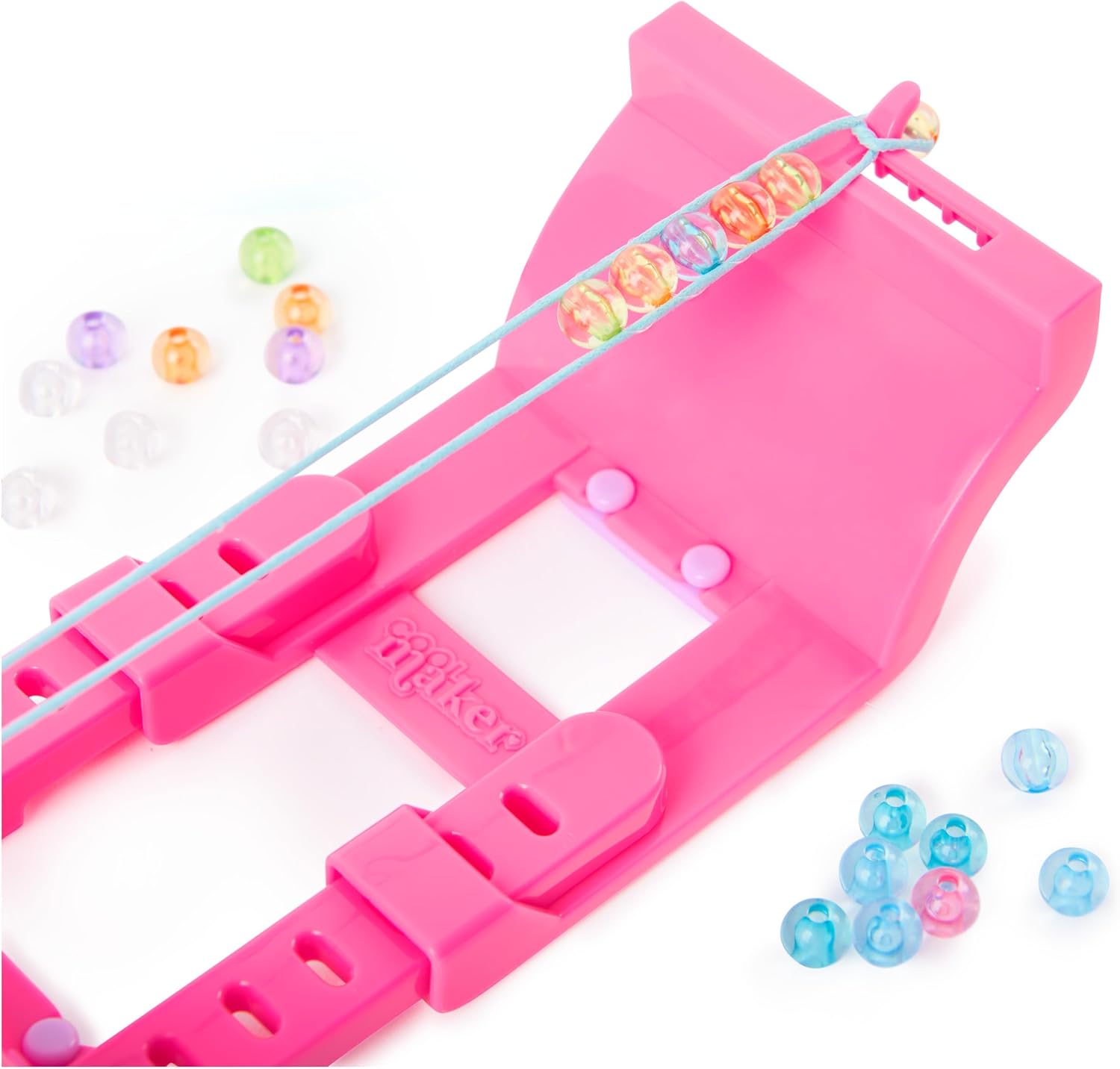 Cool MAKER, BFF Beads Friendship Bracelet Making Kit, 230 Beads for Bracelets, Makes 10, Arts and Crafts Kit, Kids Toys for Girls Ages 6 and up