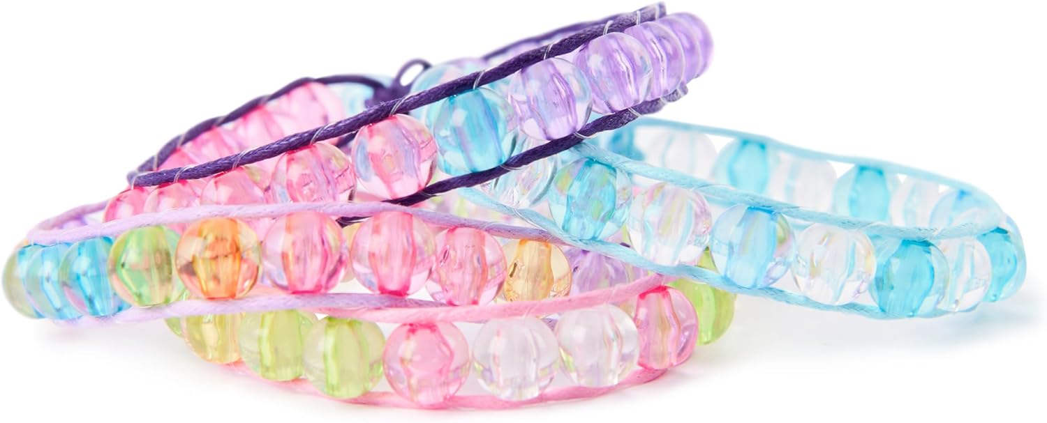 Cool MAKER, BFF Beads Friendship Bracelet Making Kit, 230 Beads for Bracelets, Makes 10, Arts and Crafts Kit, Kids Toys for Girls Ages 6 and up