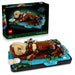 LEGO Ideas Floating Sea Otters - Building Set for Adults - 3D Display Model w/Otter & Pup Animal Figures - DIY Shelf or Room Decor - Arts & Crafts Gift Idea - 21366