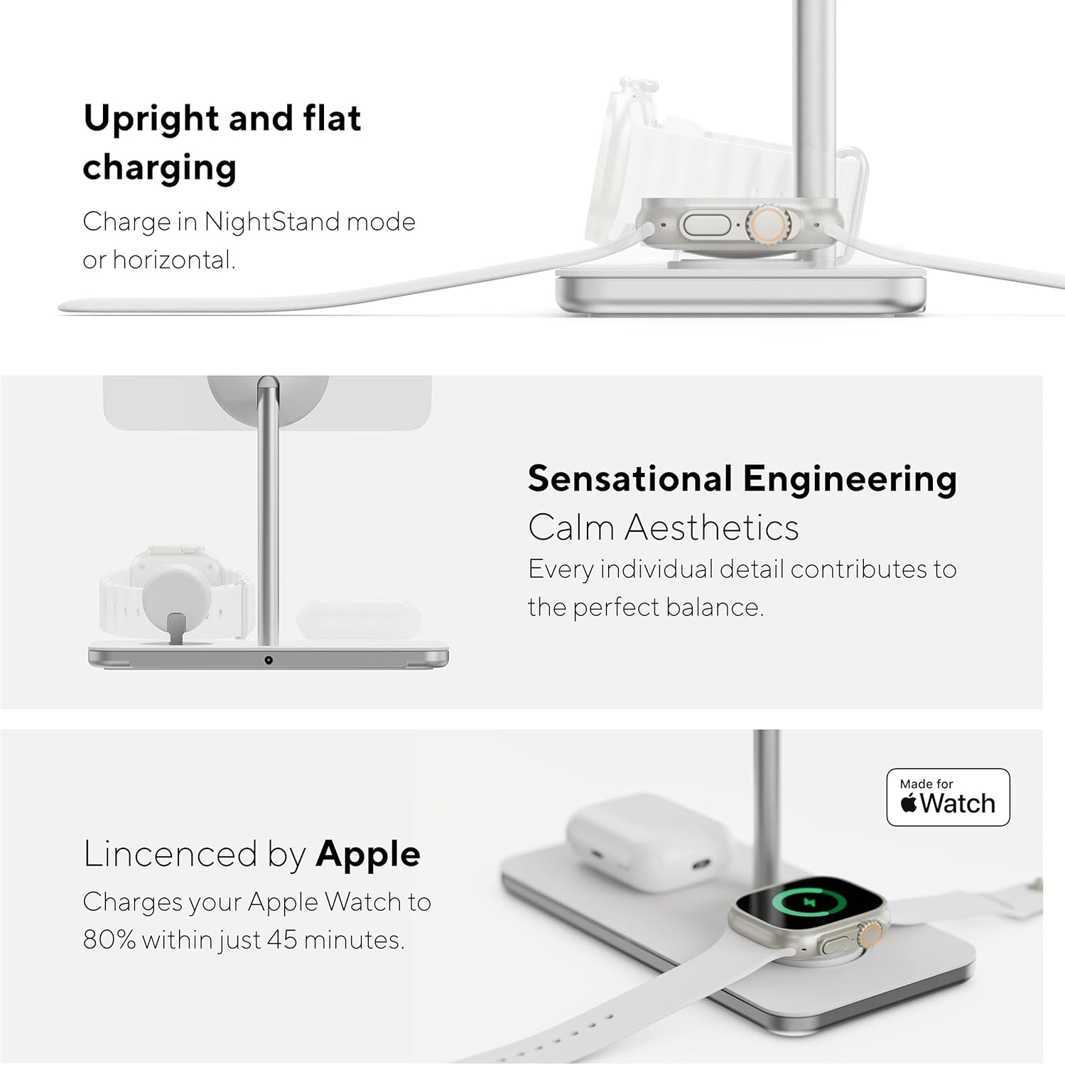 Linq - 3In1 Qi2 Wireless Charging Stand