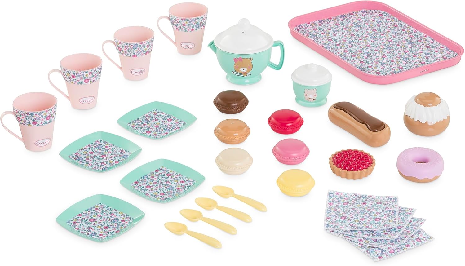 Corolle - Corolle Mijn Thee Set voor Babypop 30dlg.