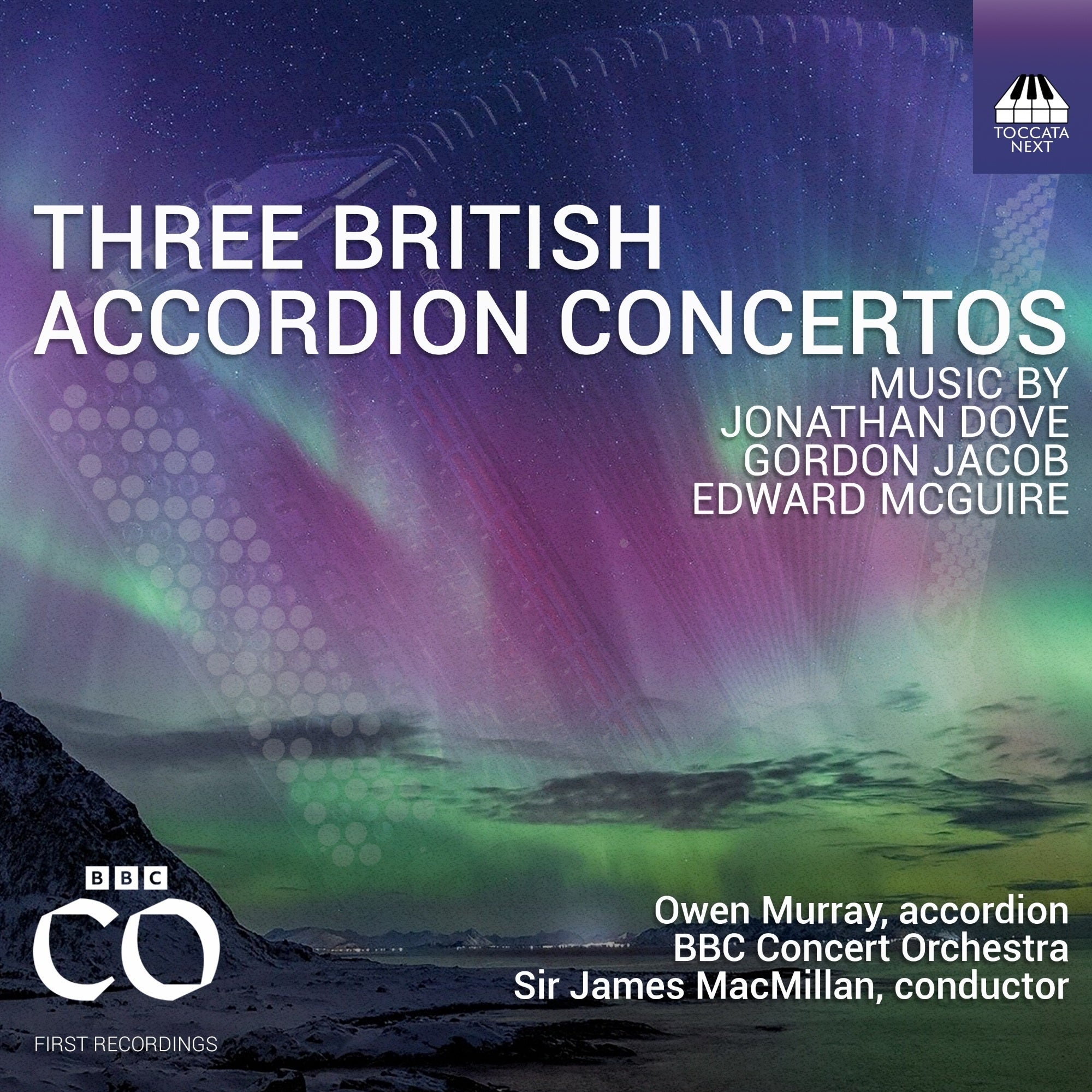 Three British Accordian Concertos: Music By Jonathan Dove, Gordon Jacob, Edward McGuire