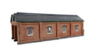 Hornby TT TT9019 Doppelmotorschuppen - Red Brick Collection Eisenbahn - Zubehör - Harzbau, Ab +14 Jahren