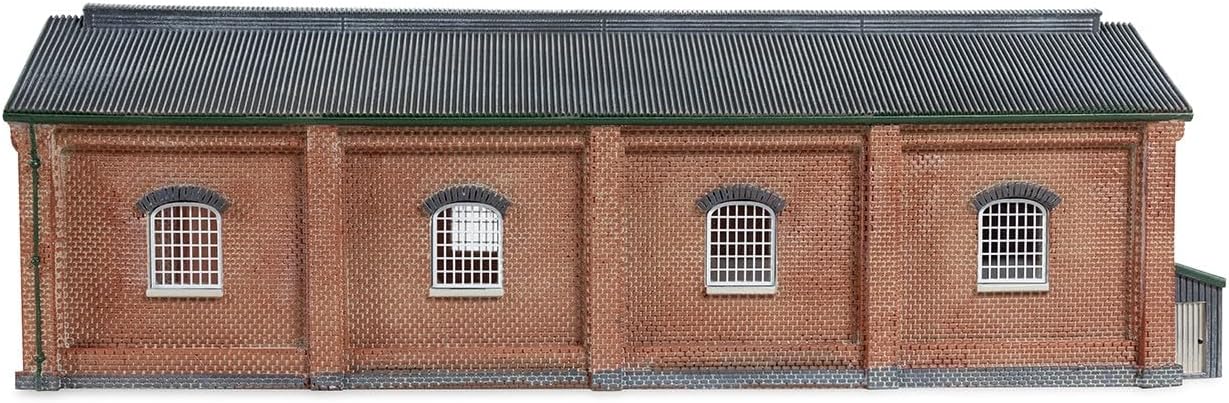 Hornby TT TT9019 Doppelmotorschuppen - Red Brick Collection Eisenbahn - Zubehör - Harzbau, Ab +14 Jahren