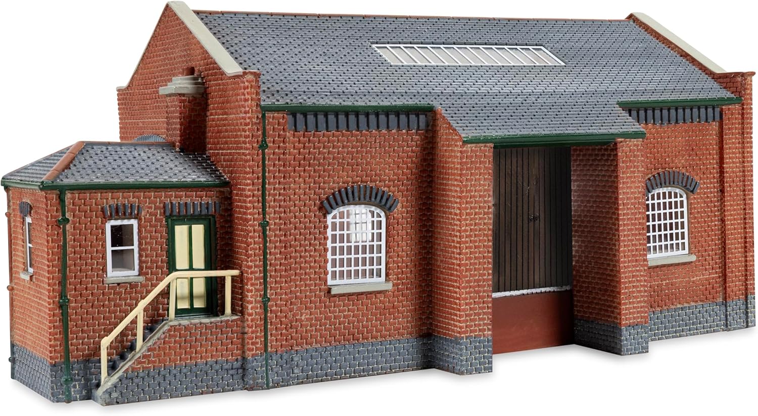 Hornby TT TT9020 Goods Shed - Red Brick Collection, Railway - Accessories - Resin Building, for ages +14 Years