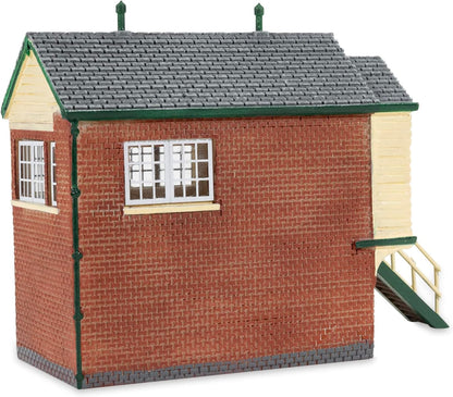 Hornby TT TT9021 Signal Box - Red Brick Collection, Railway - Accessories - Resin Building, for ages +14 Years