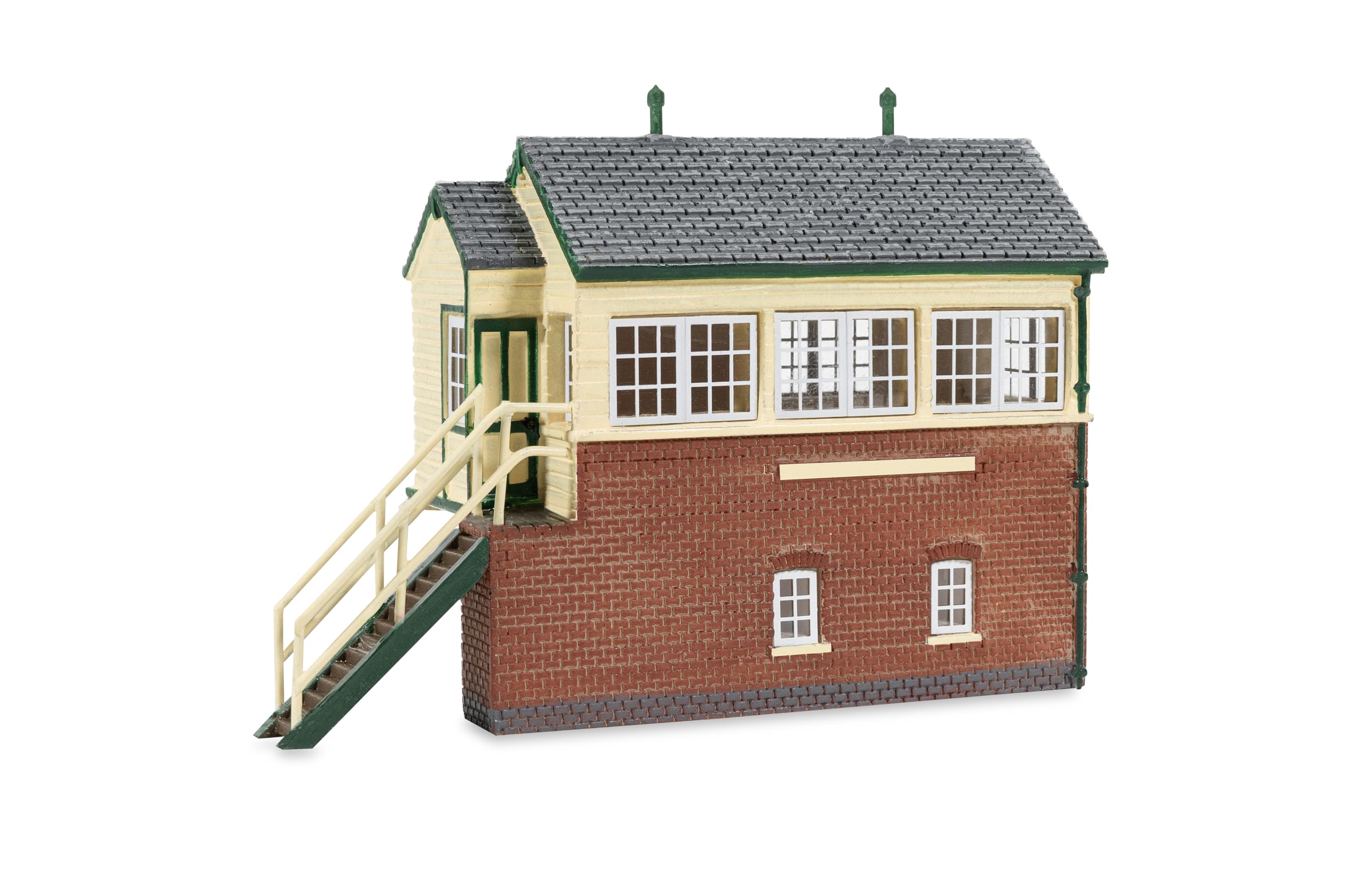 Hornby TT TT9021 Signal Box - Red Brick Collection, Railway - Accessories - Resin Building, for ages +14 Years
