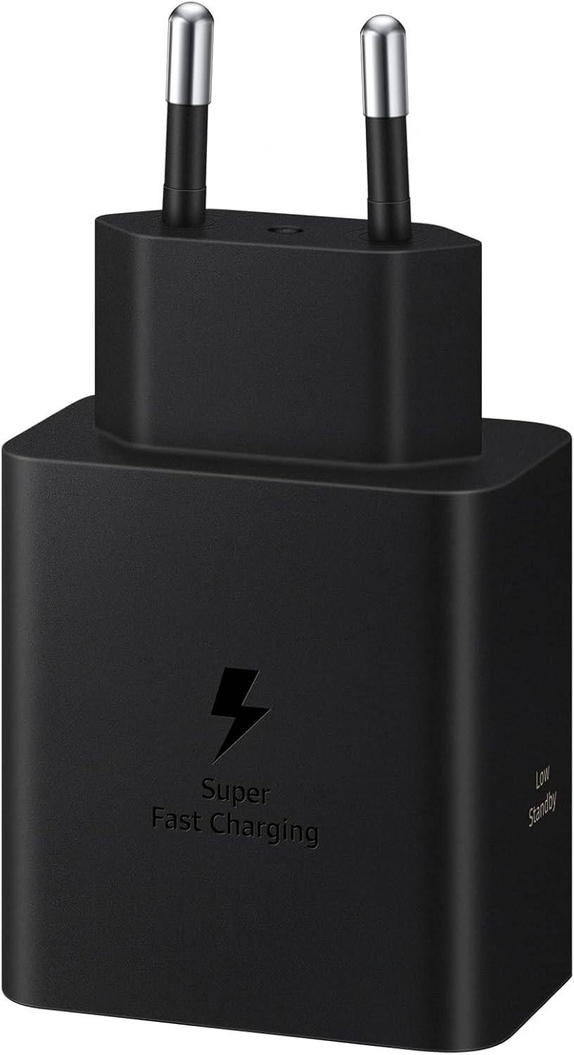 Samsung EP-T6010 Caricatore originale da 60W Super Fast Charging, Porta USB-C (Senza Cavo), Nero