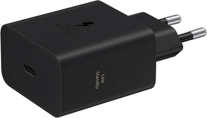 Samsung EP-T6010 Caricatore originale da 60W Super Fast Charging, Porta USB-C (Senza Cavo), Nero