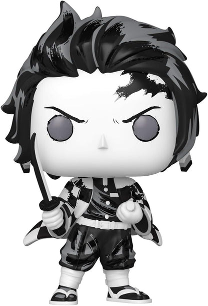 Funko POP! Animation: Demon Slayer - Tanjiro - Sumi-Ink - Sammelbare Vinylfigur - Geschenkidee - Offizielles Merchandise - Spielzeug für Kinder & Erwachsene - Modellfigur für Sammler