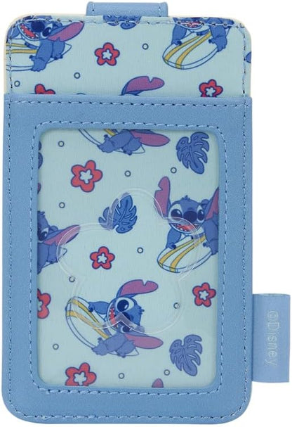 Loungefly Disney Lilo and Stitch Animal Friends Surfing Cardholder