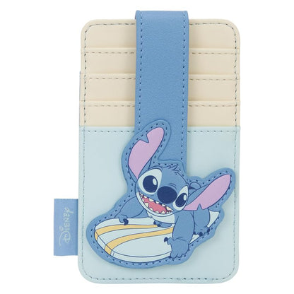 Loungefly Disney Lilo and Stitch Animal Friends Surfing Cardholder