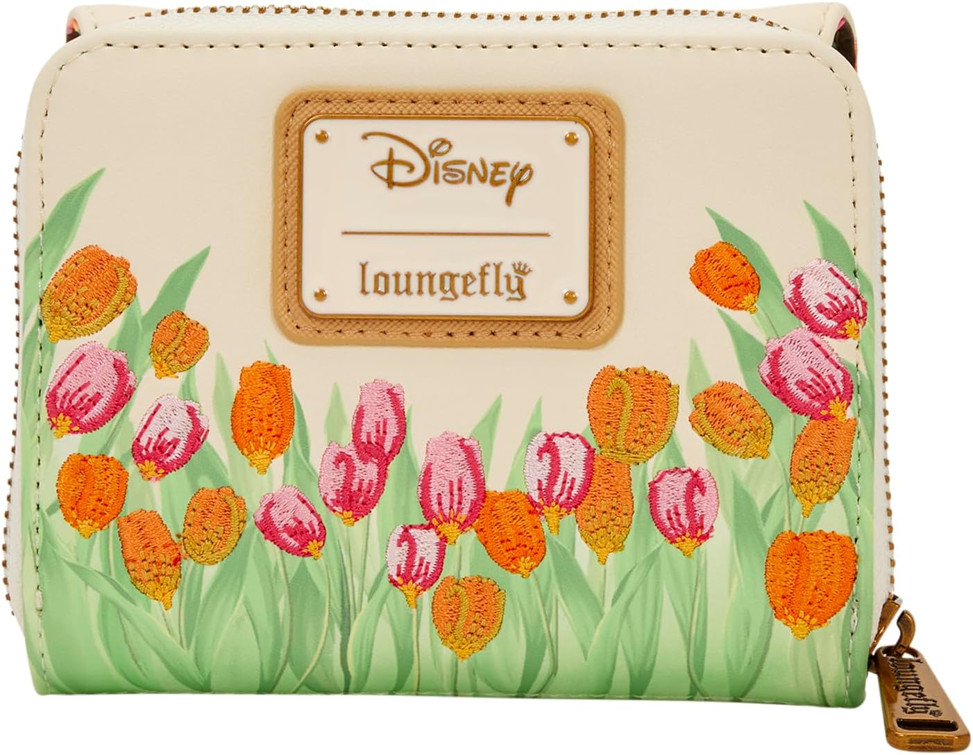 Loungefly Lady and The Tramp Portefeuille à trois volets Motif tulipe pastel
