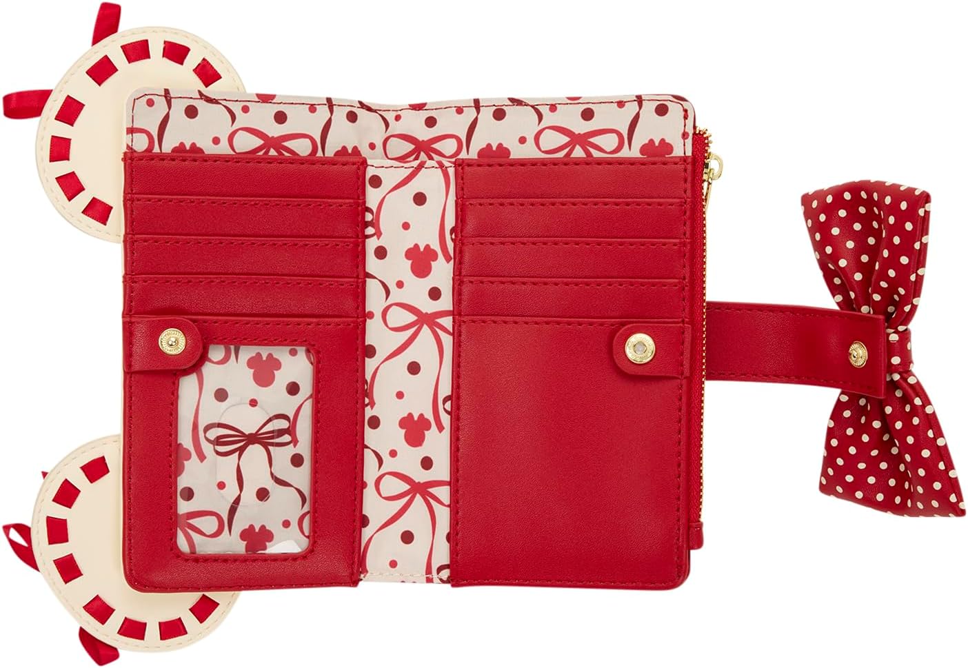 Minnie Mouse Rock The Dots Portfolio mit flirty Klappe