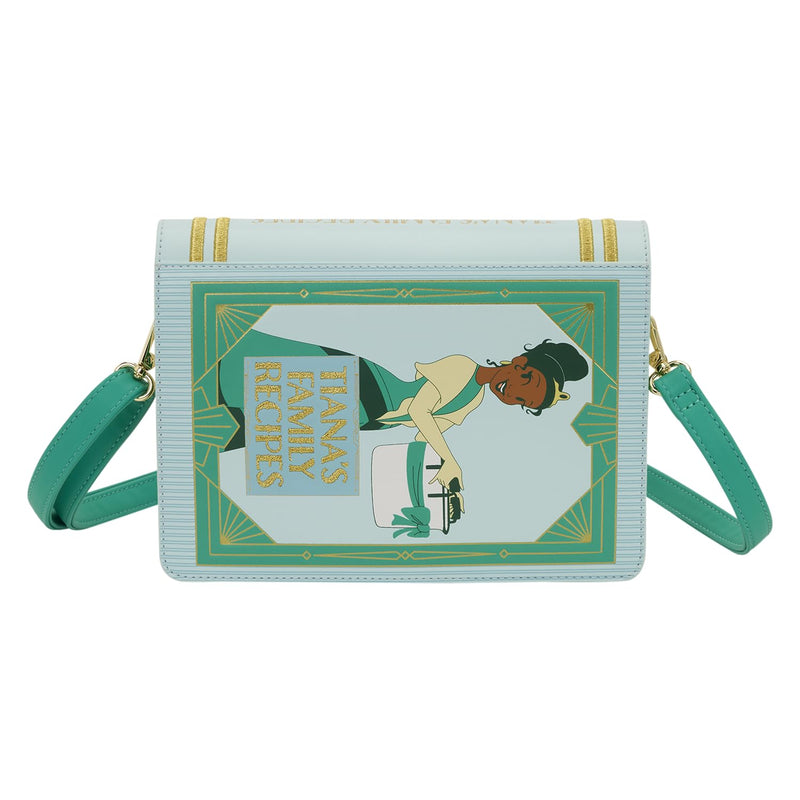 Disney Princess and The Frog Princess Tiana Recipe Book Crossbody Bag