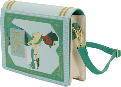 Disney Princess and The Frog Princess Tiana Recipe Book Crossbody Bag