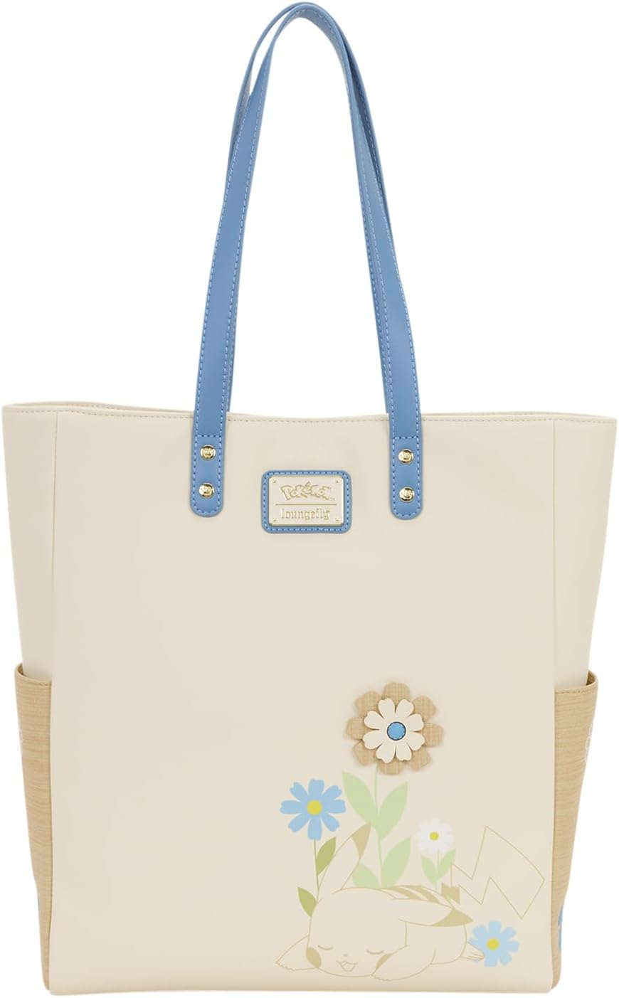 Loungefly Pokemon Floral Tote with Coin Bag