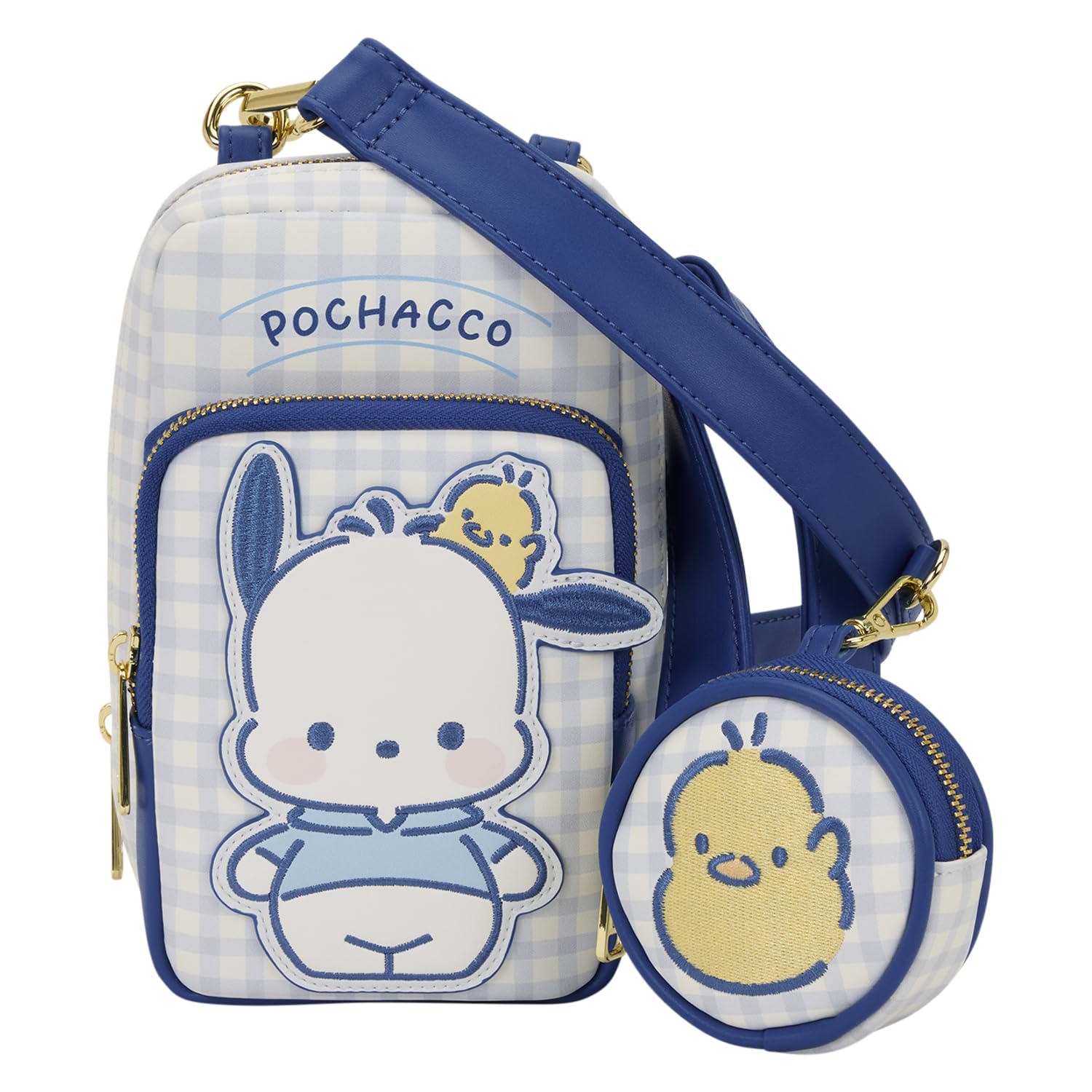 Loungefly Sanrio Pochacco Crossbody Sling with Coin Bag