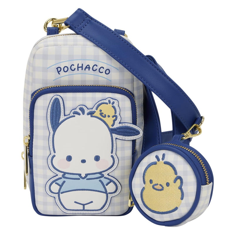 Loungefly Sanrio Pochacco Crossbody Sling with Coin Bag