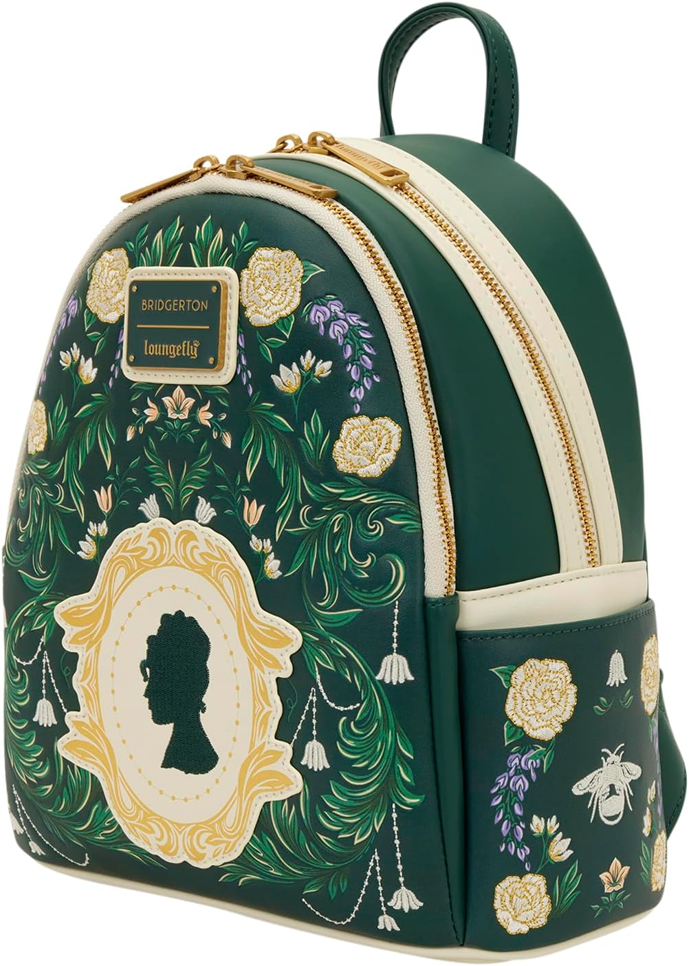 Loungefly Netflix Silhouette Floral Mini Rucksack