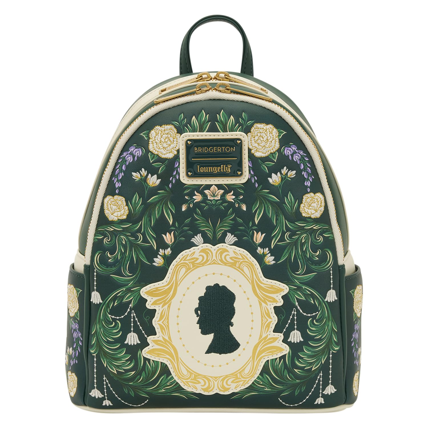 Loungefly Netflix Silhouette Floral Mini Rucksack