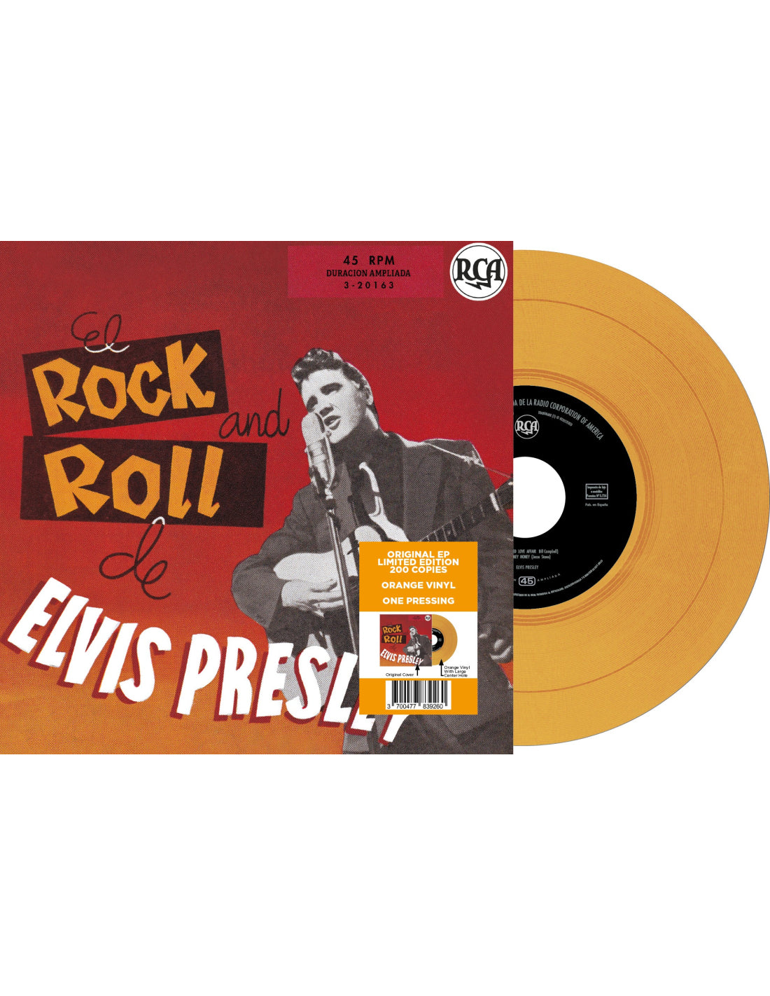 Ep Étranger No19: El Rock and Roll De Elvis Presley (Spain)