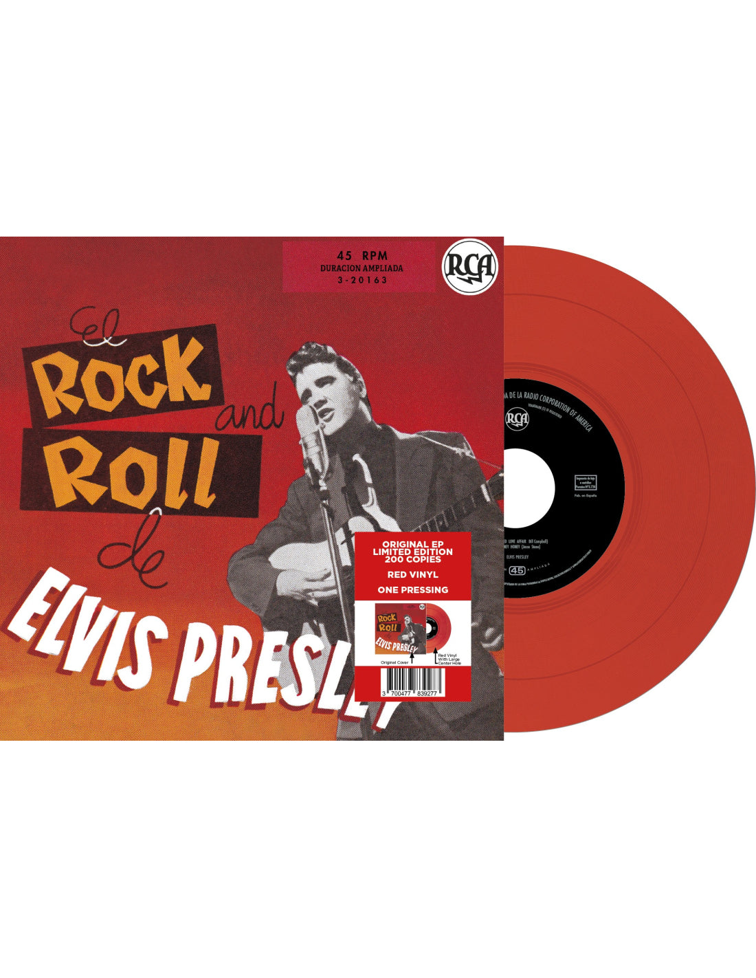 Ep Étranger No19: El Rock and Roll De Elvis Presley (Spain)