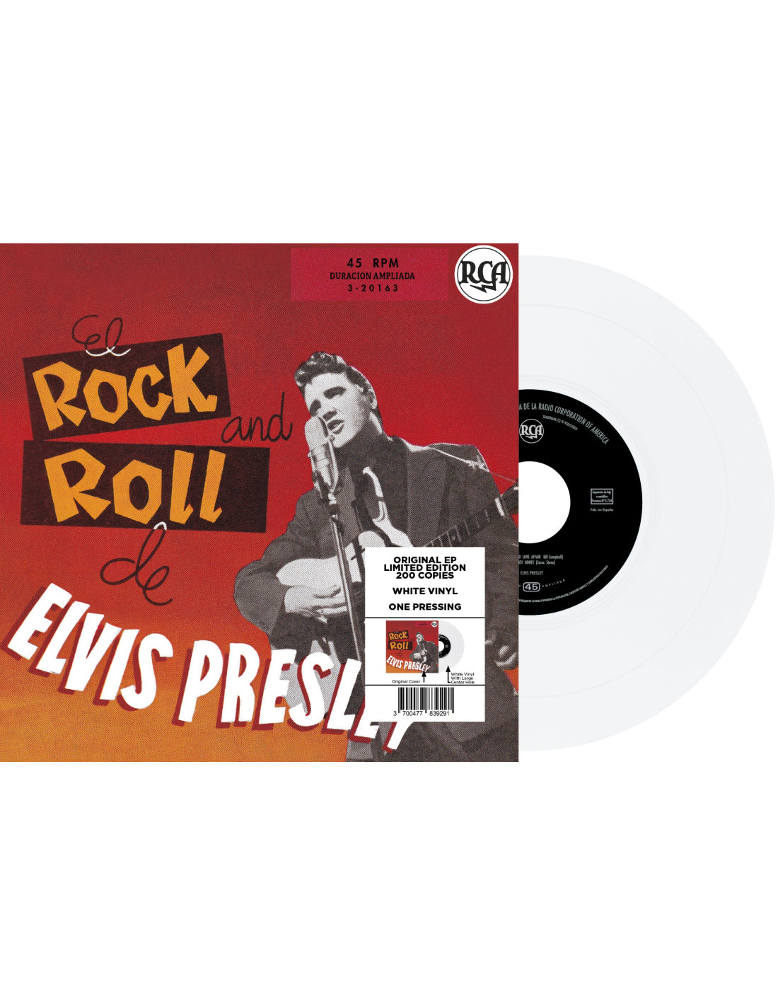 Ep Étranger No19: El Rock and Roll De Elvis Presley (Spain)