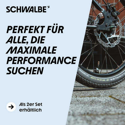 Schwalbe Airmax Smart Bike Sensor - Tyre Pressure Monitoring System for SV Tubeless Valves, Tubes with SV Threaded Stem, Click Valve - Tyre Pressure Gauge for Bicycle, Electric Bike, Gravel Bike
