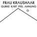 Gurke Kartoffel Ahnung