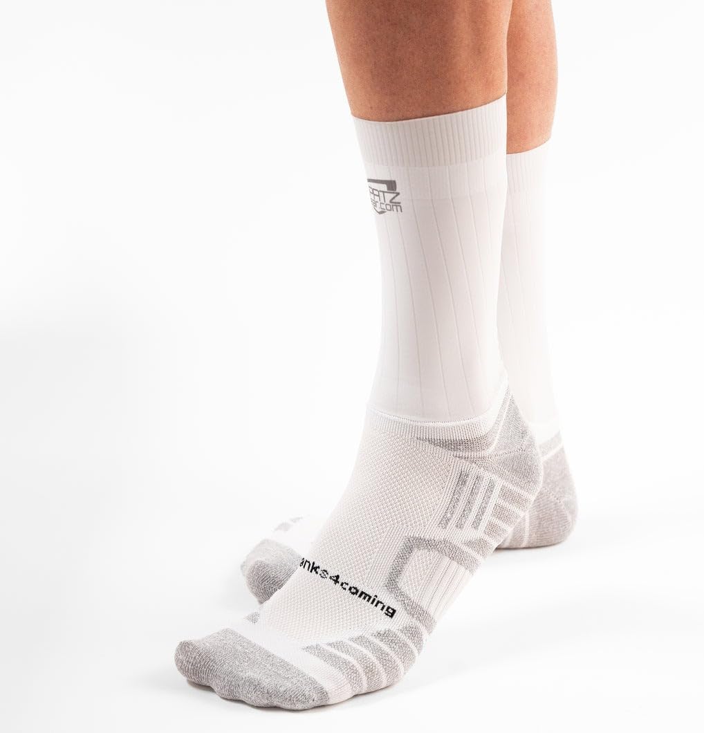 Spatzwear Aero Sokz: White S-M (39-44)