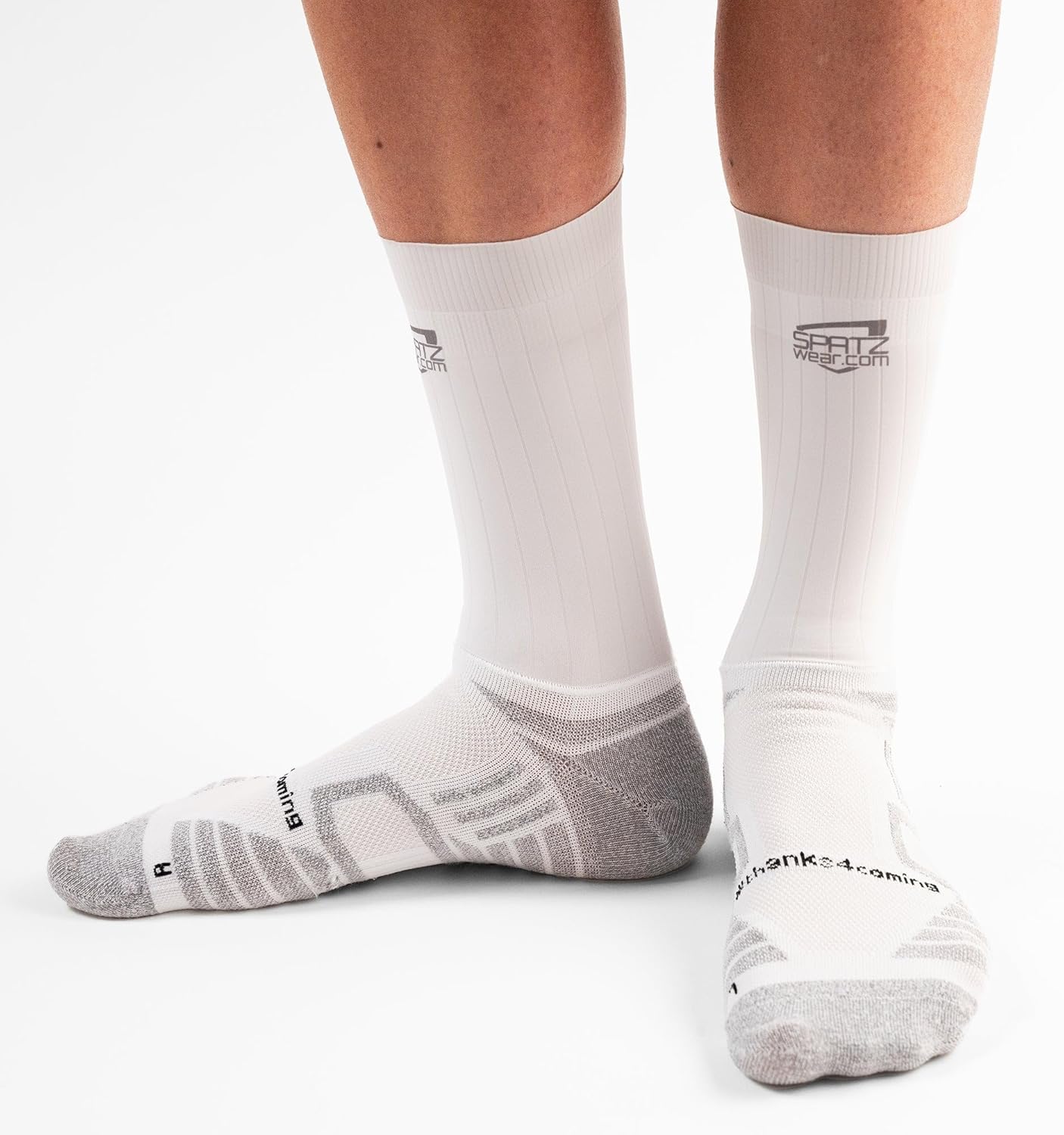 Spatzwear Aero Sokz: White S-M (39-44)