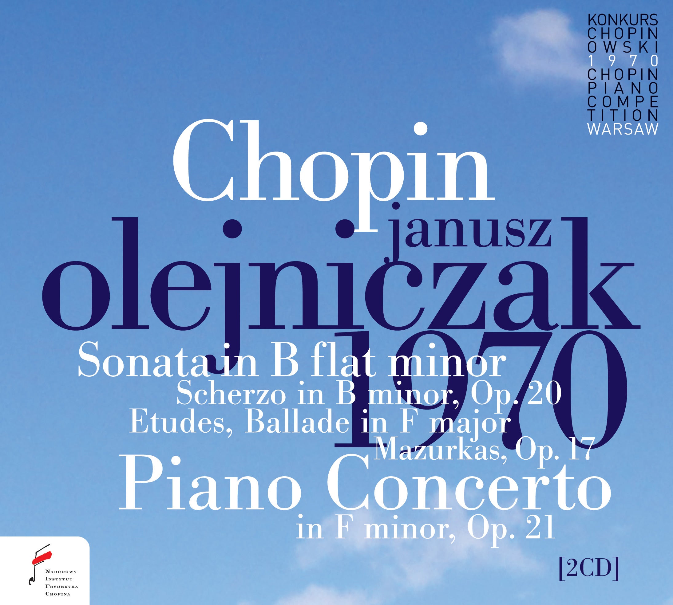 Chopin: Sonata in B-flat Minor/Piano Concerto in F Minor, Op. 21