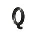 Legami My Initial - Adhesive Metal Letter - Q