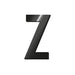 Legami My Initial - Adhesive Metal Letter - Z