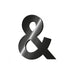 Legami My Initial - Adhesive Metal Letter - &