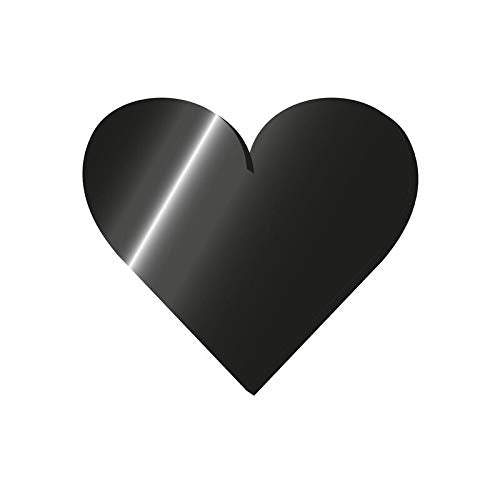 Legami My Initial - Adhesive Metal Letter - Heart