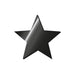 Legami My Initial - Adhesive Metal Letter - Star
