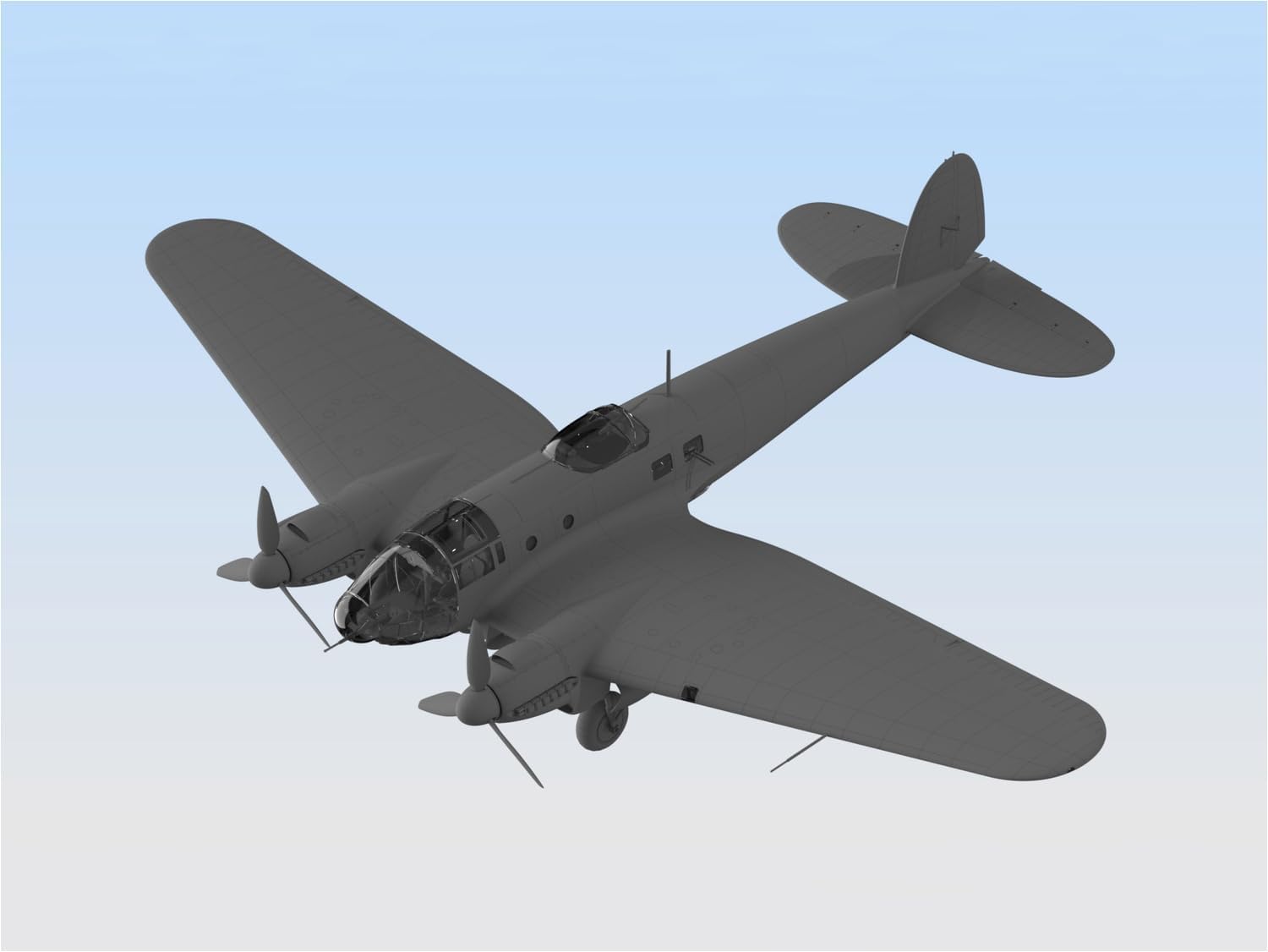 ICM 1:48 - He 111H-16, WWII German Bomber