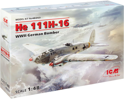 ICM 1:48 - He 111H-16, WWII German Bomber