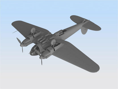 ICM 1:48 - He 111H-16, WWII German Bomber