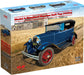 hdfh ICM 1:24 Modell A Phaeton Soft Top (1930er) Schwarz