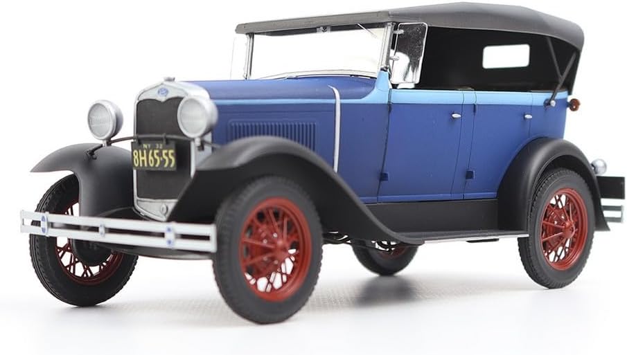 hdfh ICM 1:24 Modell A Phaeton Soft Top (1930er) Schwarz