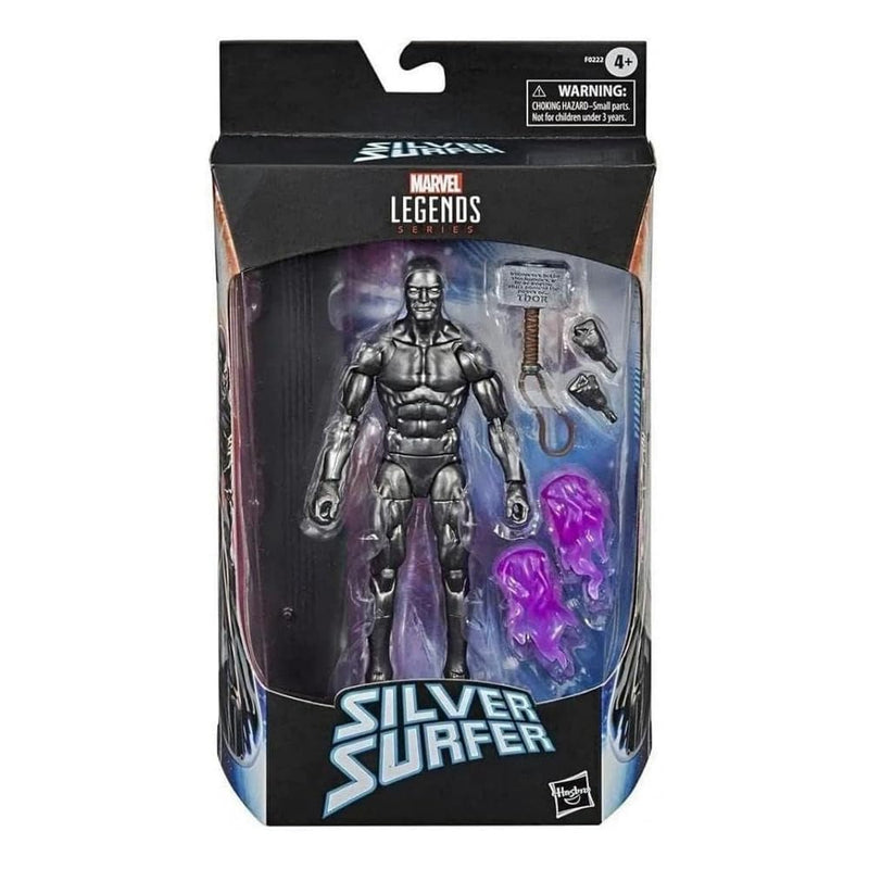 Marvel Legends Hasbro Series Avengers 15-cm Collectible Action Figure Toy Silver Surfer with 6 Accessories